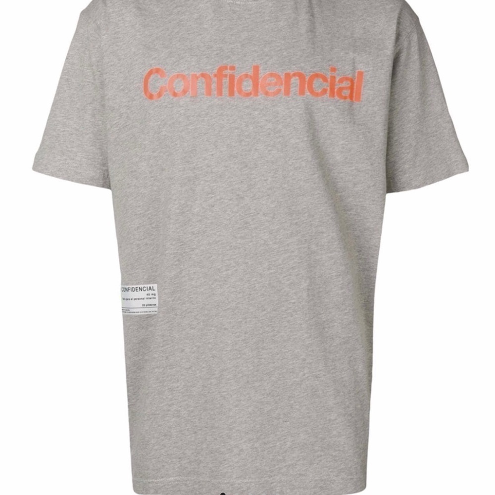 Marcelo Burlon Slogan Print T-Shirt - Picture 1 of 8